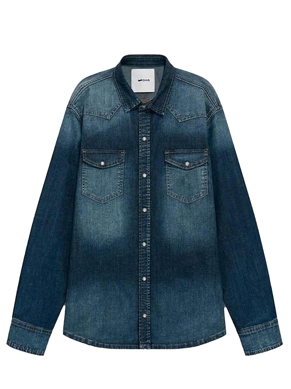 kant new Gas Camicia Uomo A7302 Medio