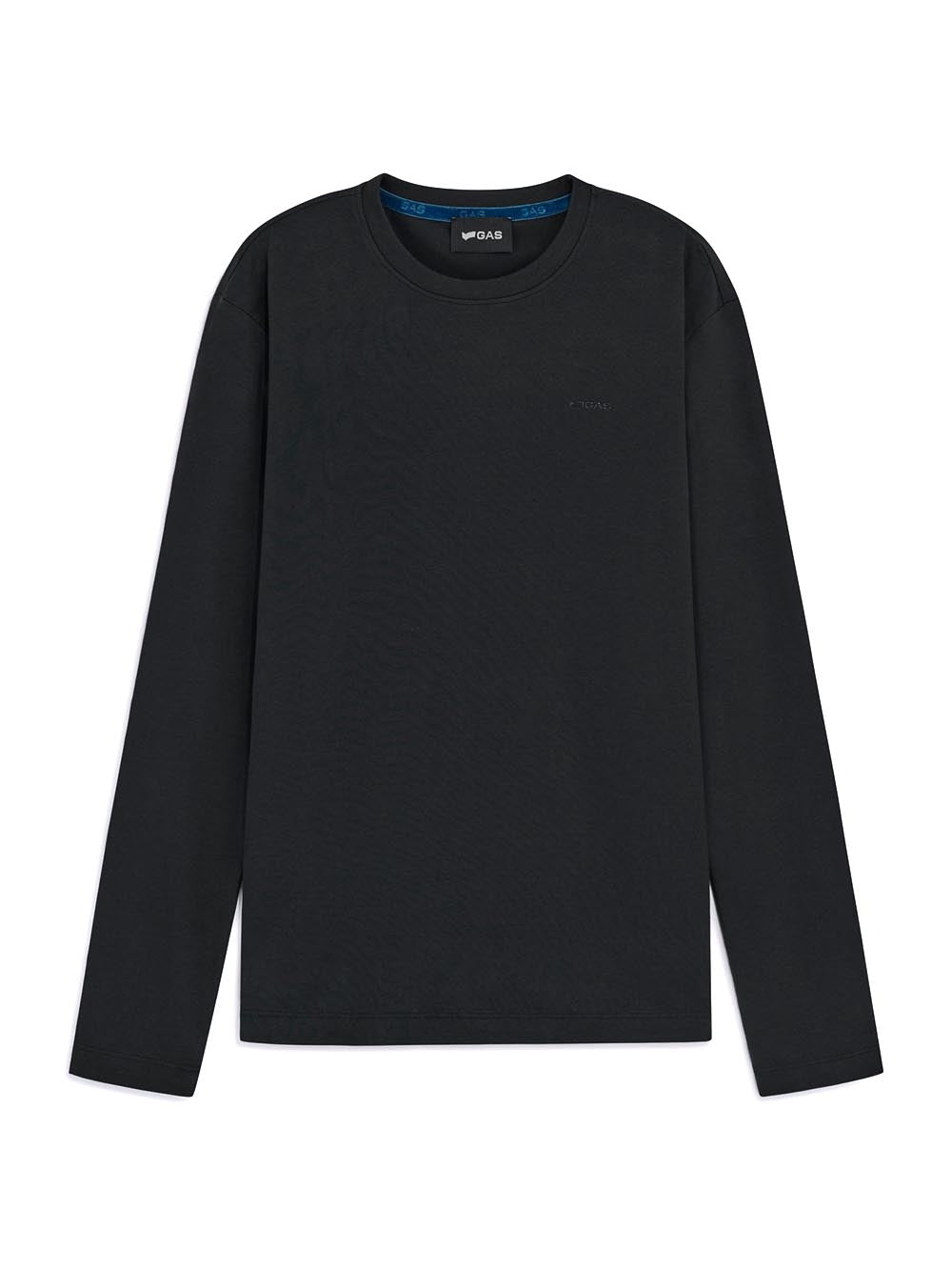 janis/s str.logo g. Gas T-shirt Uomo B0633 30 0272 Nero