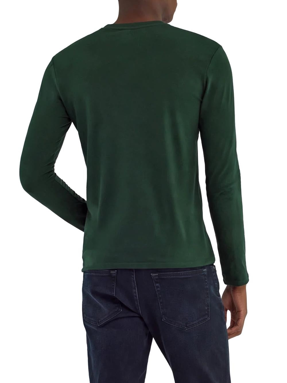 janis/s str.logo g. Gas T-shirt Uomo B0633 30 0272 Verde