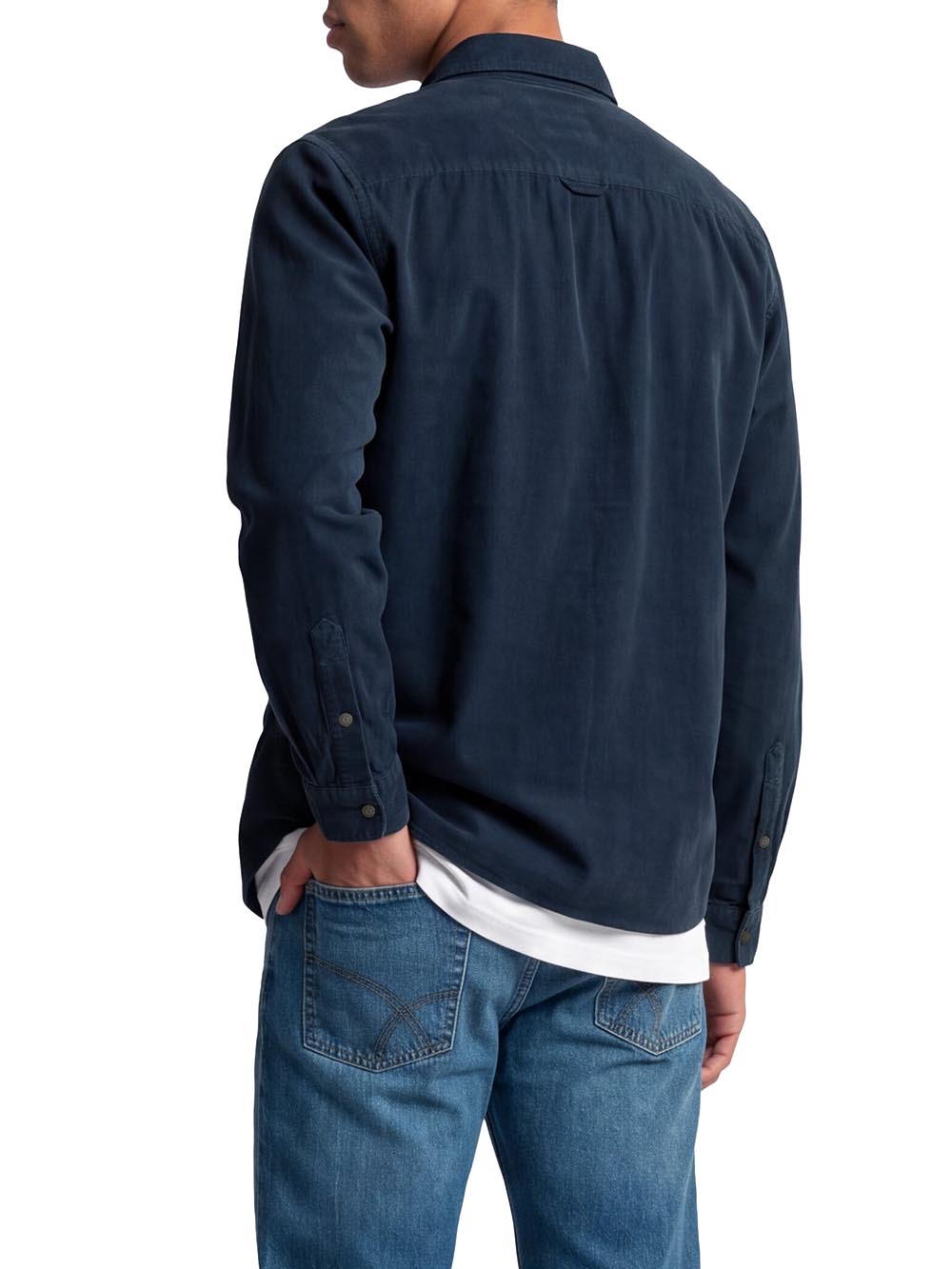 kin/r 2 pkt Gas Camicia Uomo B2023 03 15 1466 Blu