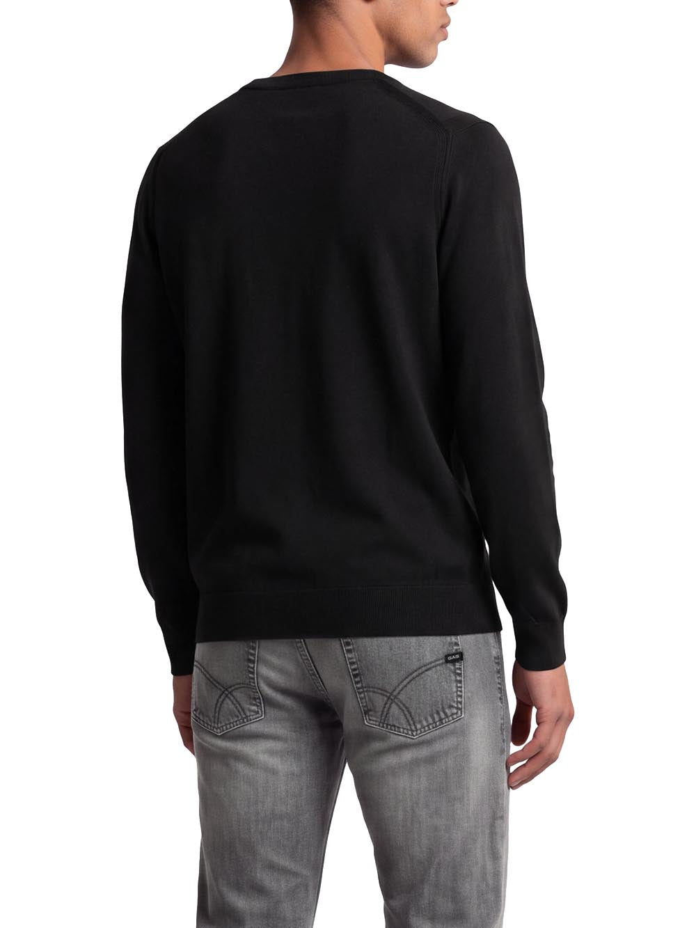 akio round Gas Maglia Uomo B2033 03 56 2330 Nero