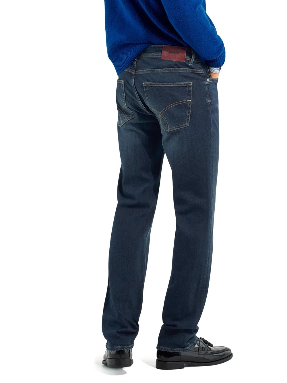 morris rev Gas Jeans Uomo B2488 03 351453 Scuro