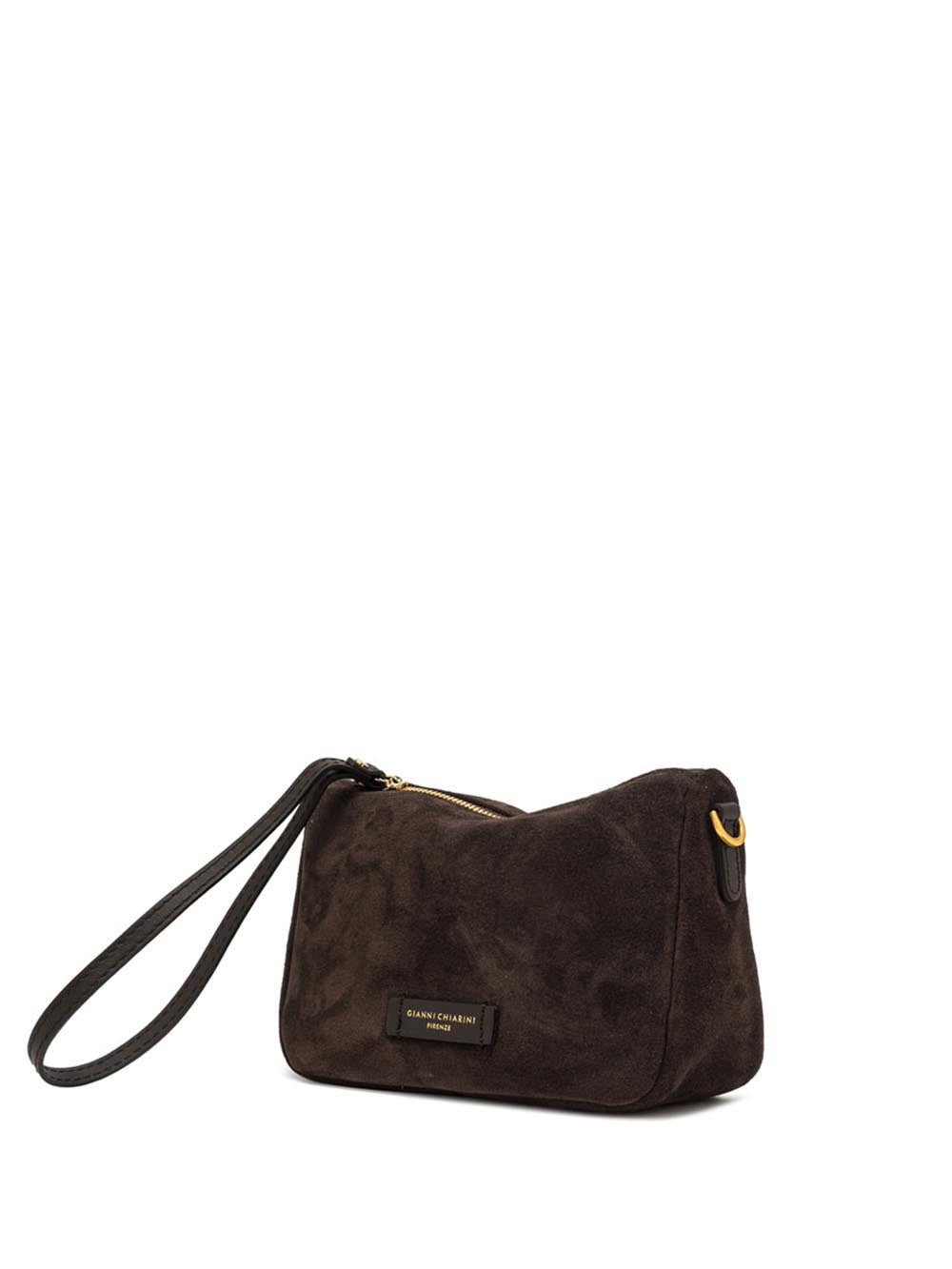 NORA POUCH Gianni Chiarini Pochette Donna Bs 10224 CM-pl Marrone scuro
