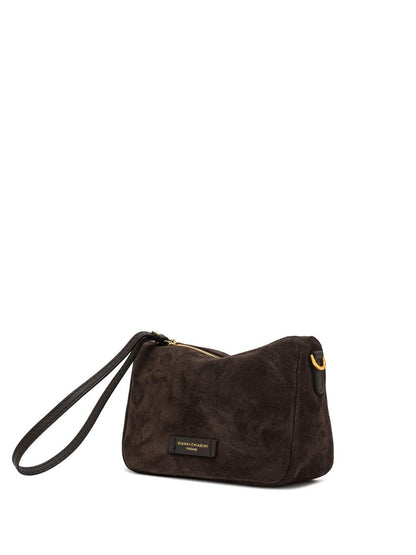NORA POUCH Gianni Chiarini Pochette Donna Bs 10224 CM-pl Marrone scuro