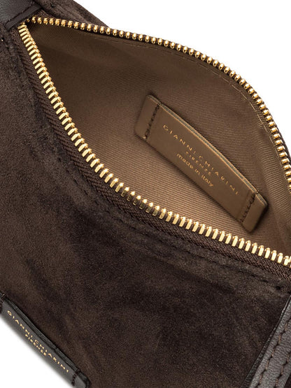 NORA POUCH Gianni Chiarini Pochette Donna Bs 10224 CM-pl Marrone scuro