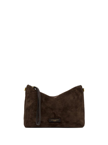 NORA POUCH Gianni Chiarini Pochette Donna Bs 10225 CM-pl Marrone scuro
