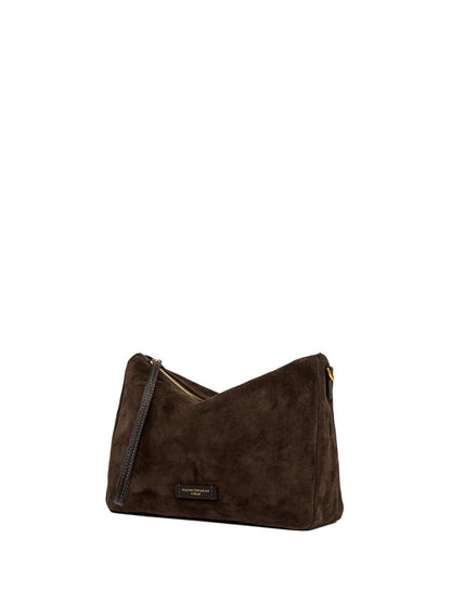 NORA POUCH Gianni Chiarini Pochette Donna Bs 10225 CM-pl Marrone scuro
