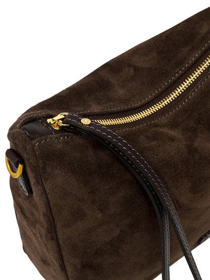 NORA POUCH Gianni Chiarini Pochette Donna Bs 10225 CM-pl Marrone scuro