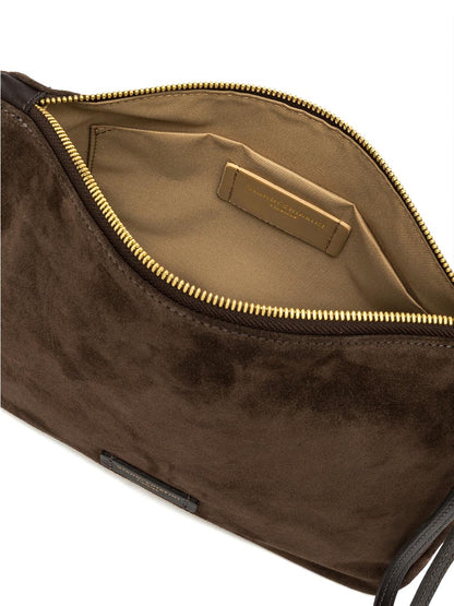 NORA POUCH Gianni Chiarini Pochette Donna Bs 10225 CM-pl Marrone scuro