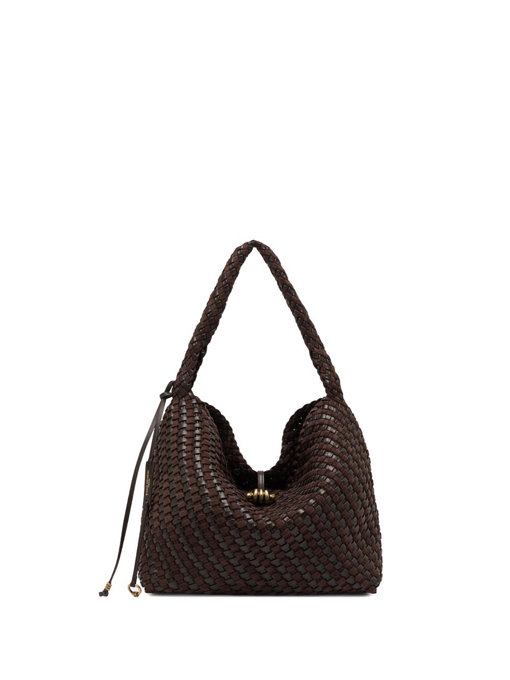 AURELIE Gianni Chiarini Borsa a Spalla Donna Bs 12066/comm W-Plint Marrone
