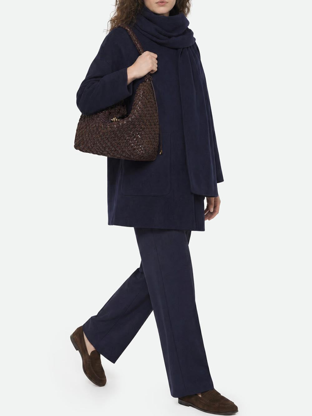 AURELIE Gianni Chiarini Borsa a Spalla Donna Bs 12066/comm W-Plint Marrone