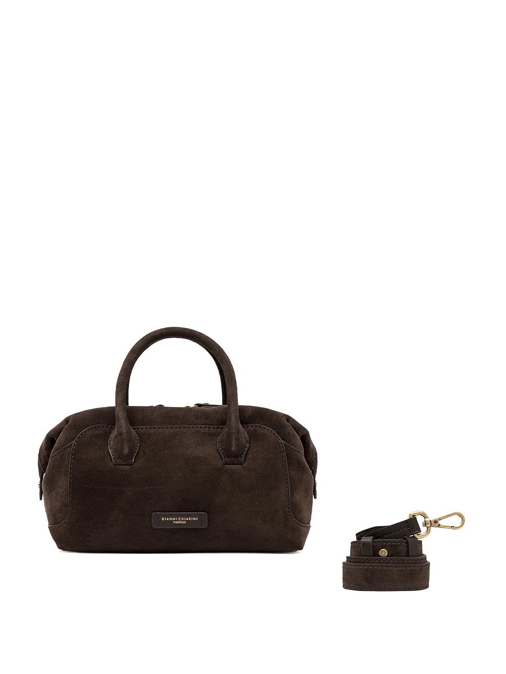 GEMMA Gianni Chiarini Borsa a Mano Donna Bs 12240/comm CM-pl Marrone scuro