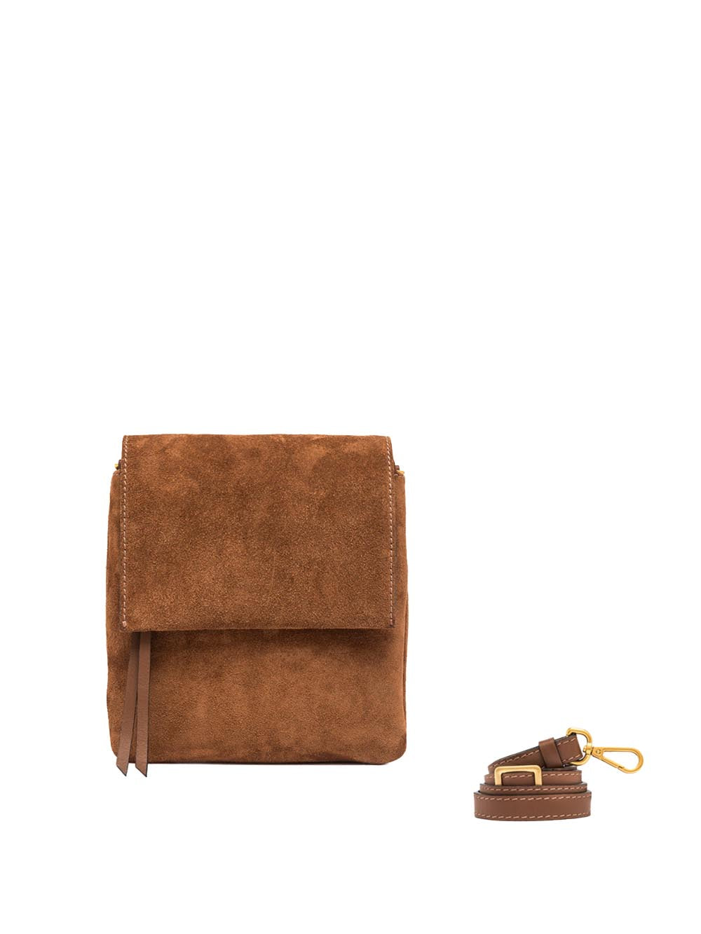 THREE Gianni Chiarini Borsa a Tracolla Donna Bs 12296/comm CM-pl Cognac