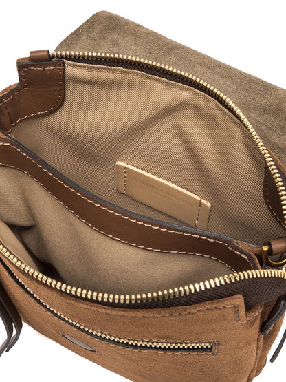 THREE Gianni Chiarini Borsa a Tracolla Donna Bs 12296/comm CM-pl Cognac