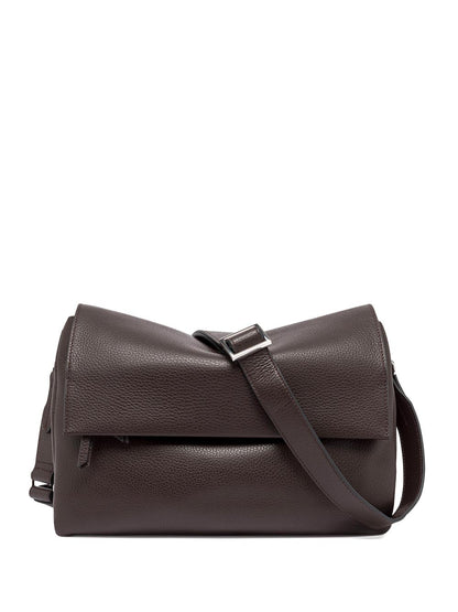 THREE Gianni Chiarini Borsa a Tracolla Donna Bs 12305/comm Grn Marrone scuro