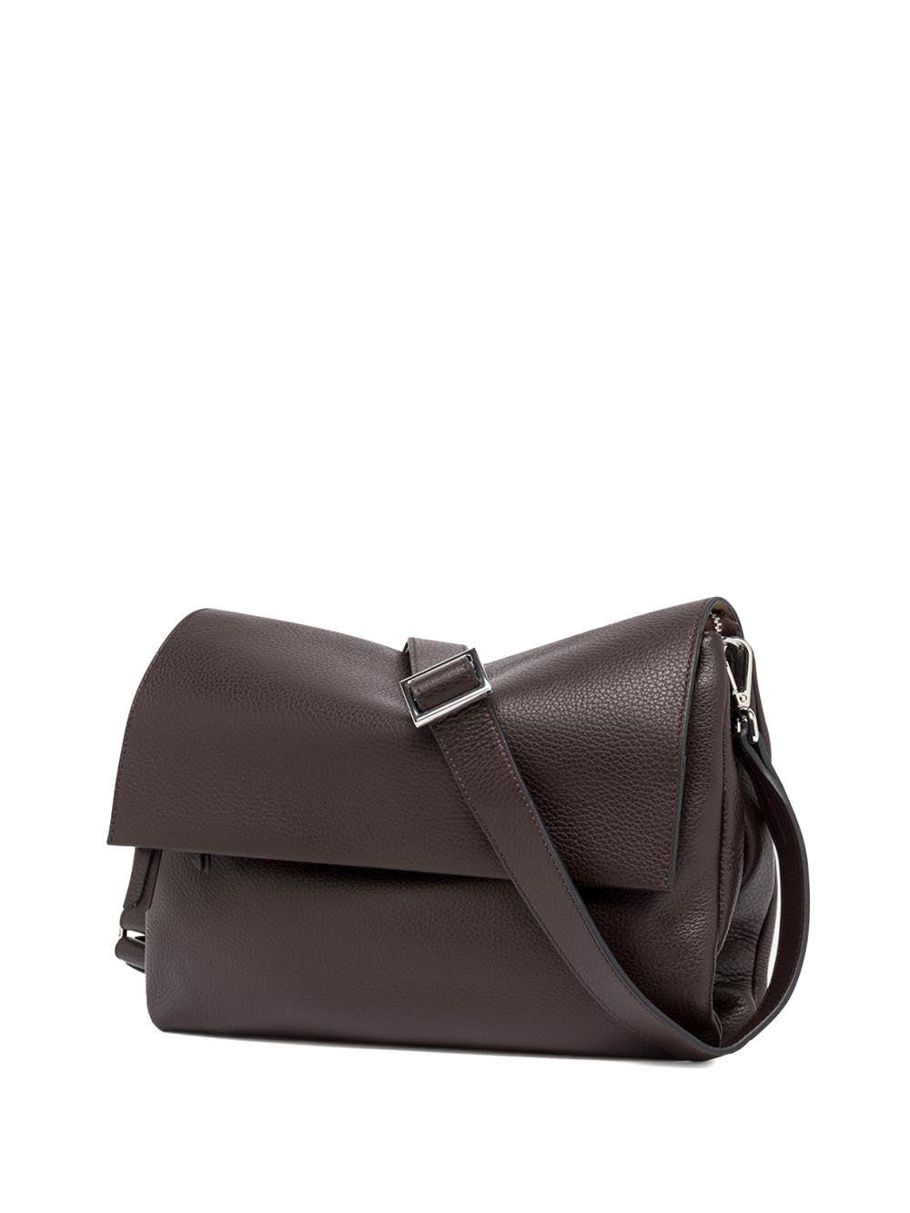 THREE Gianni Chiarini Borsa a Tracolla Donna Bs 12305/comm Grn Marrone scuro