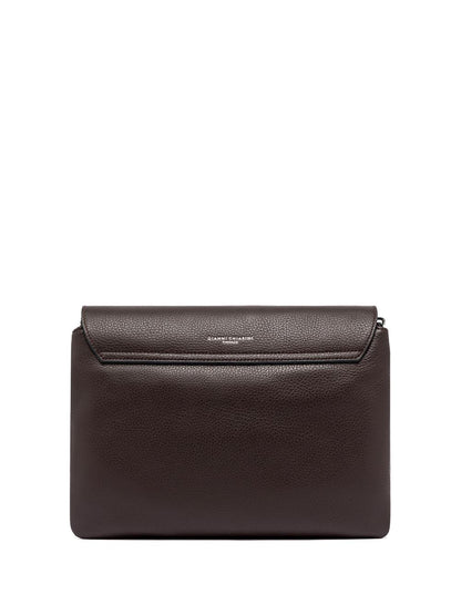 THREE Gianni Chiarini Borsa a Tracolla Donna Bs 12305/comm Grn Marrone scuro