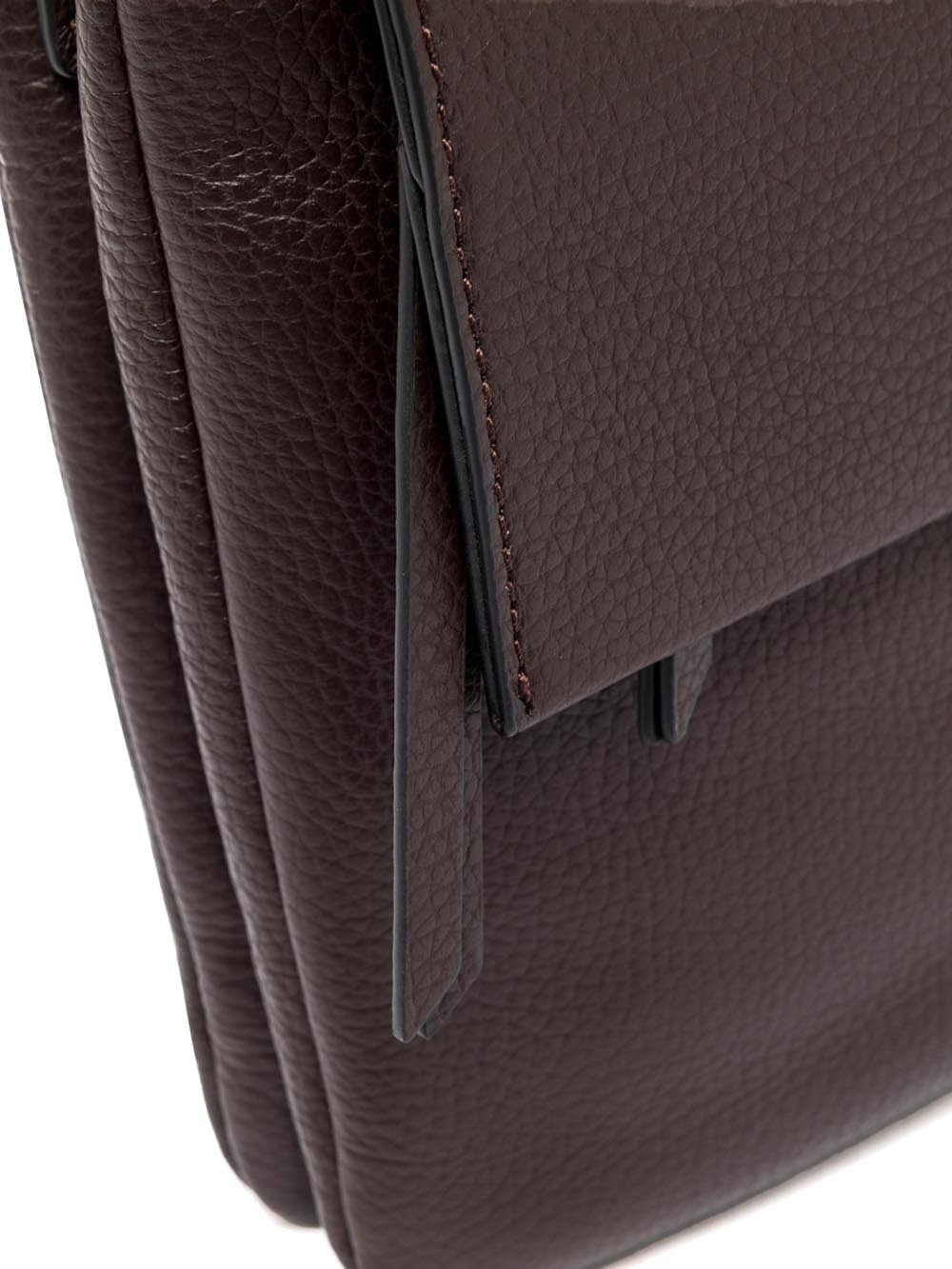 THREE Gianni Chiarini Borsa a Tracolla Donna Bs 12305/comm Grn Marrone scuro