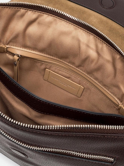 THREE Gianni Chiarini Borsa a Tracolla Donna Bs 12305/comm Grn Marrone scuro