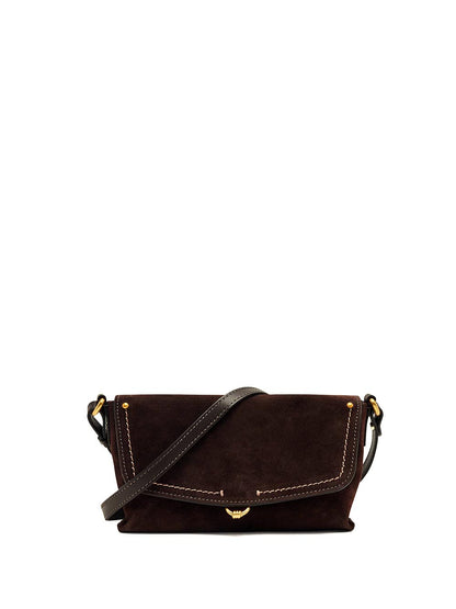 EUGENIA Gianni Chiarini Borsa a Tracolla Donna Bs 12311 CM-pl Marrone scuro