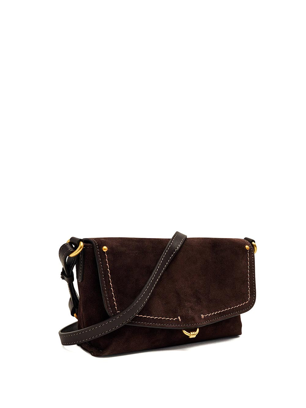 EUGENIA Gianni Chiarini Borsa a Tracolla Donna Bs 12311 CM-pl Marrone scuro