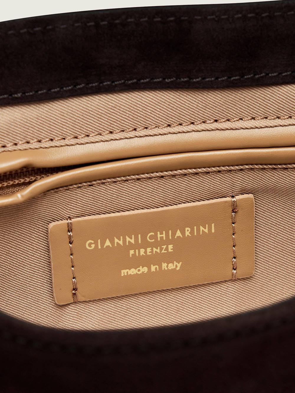 EUGENIA Gianni Chiarini Borsa a Tracolla Donna Bs 12311 CM-pl Marrone scuro