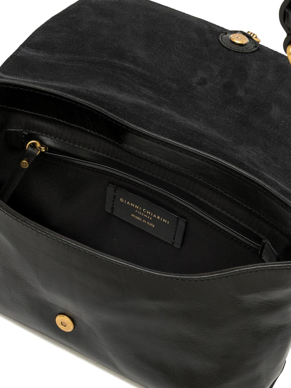 EUGENIA Gianni Chiarini Borsa a Tracolla Donna Bs 12531 Ralph Nero