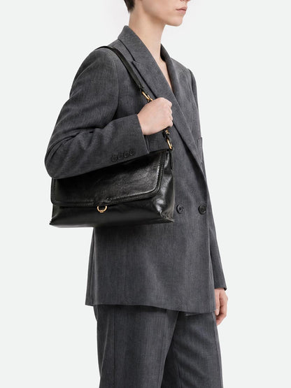 EUGENIA Gianni Chiarini Borsa a Tracolla Donna Bs 12531 Ralph Nero