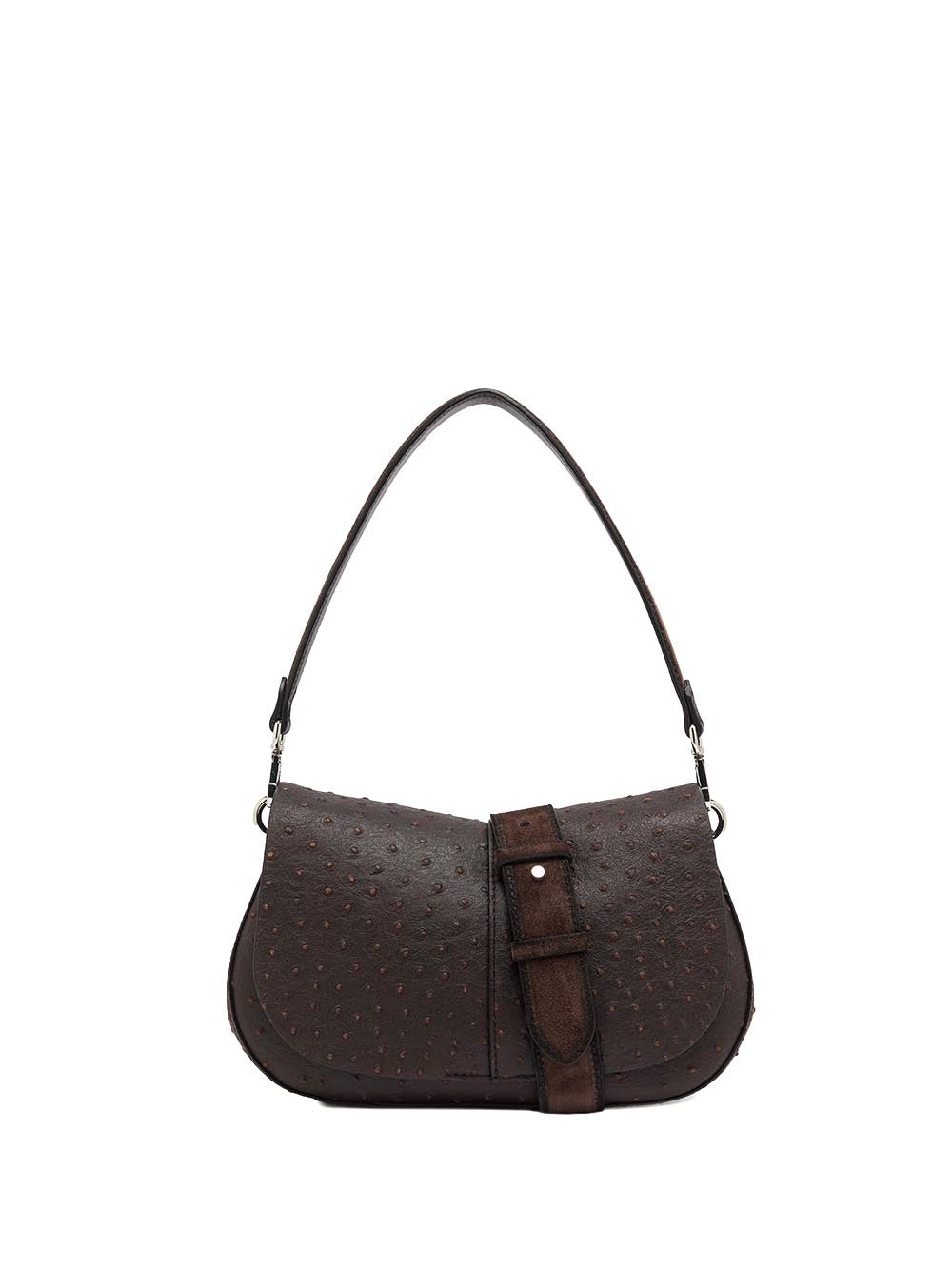 HELENA ROUND Gianni Chiarini Borsa a Mano Donna Bs 12659 Stemu Marrone scuro