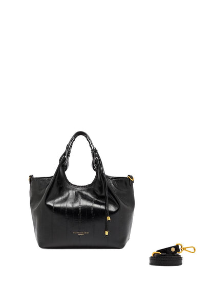 DUA Gianni Chiarini Borsa a Mano Donna Bs 12679 EeL-Psly Nero