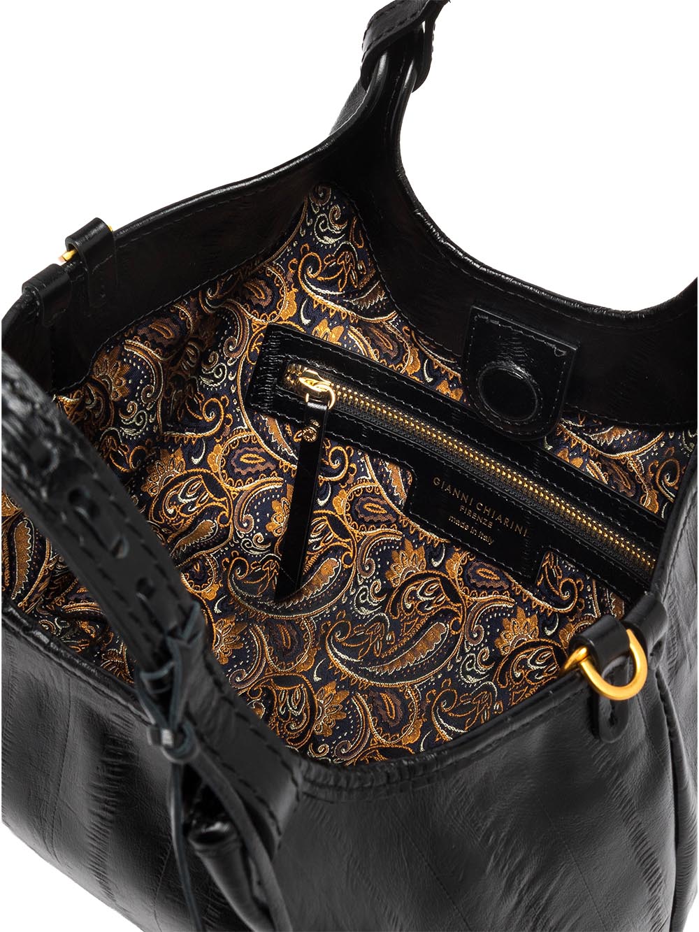 DUA Gianni Chiarini Borsa a Mano Donna Bs 12679 EeL-Psly Nero