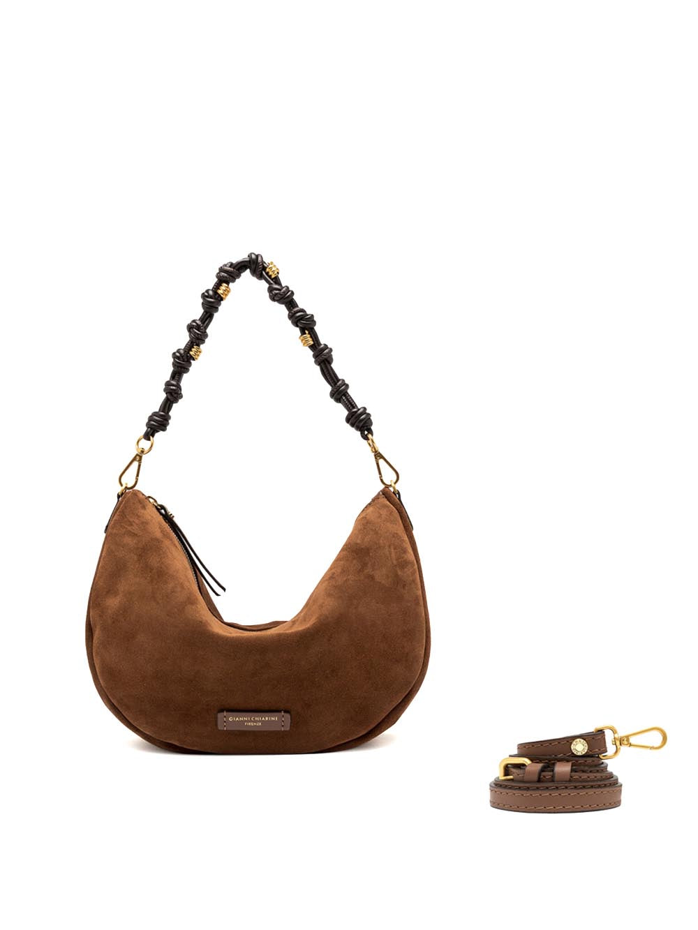 CLEO Gianni Chiarini Borsa a Spalla Donna Bs 12691 CM-pl Cognac