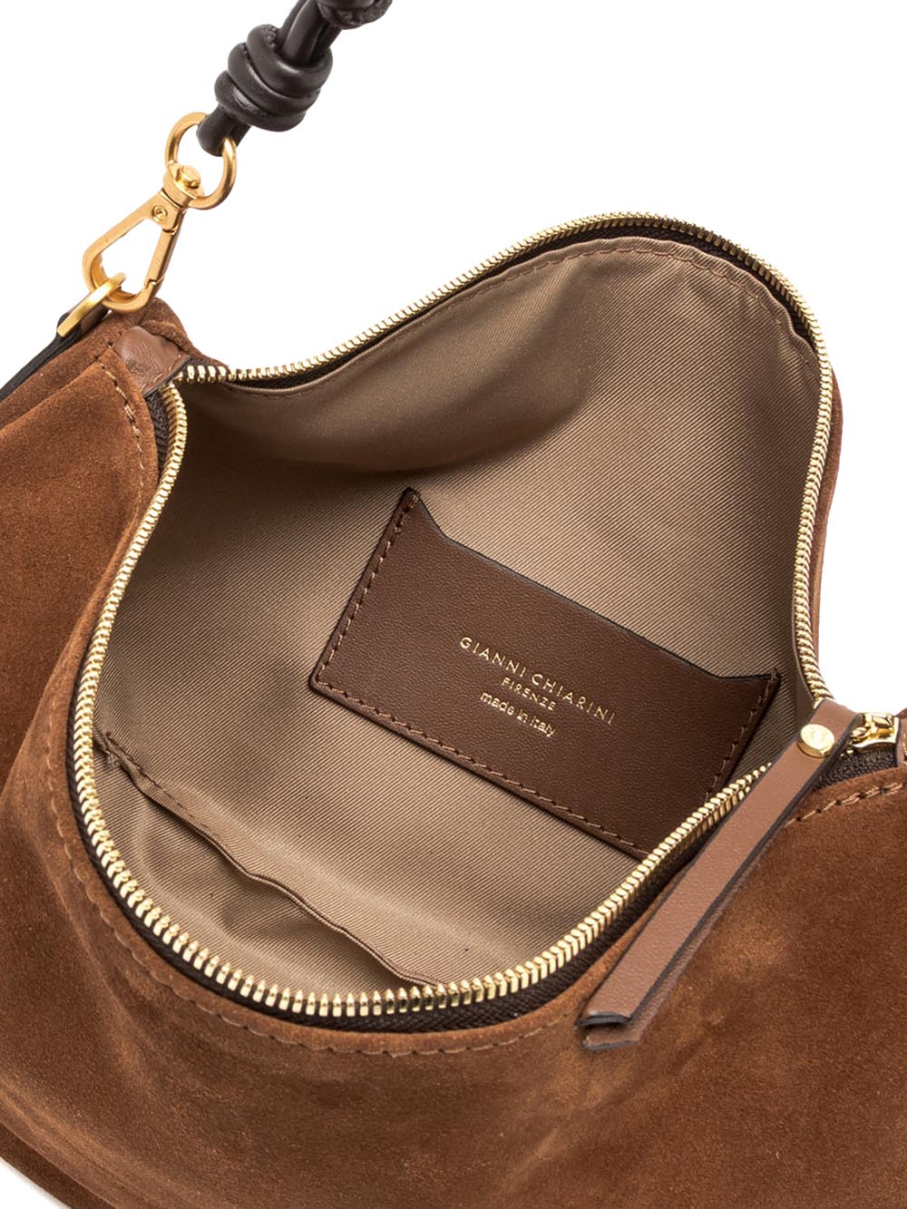 CLEO Gianni Chiarini Borsa a Spalla Donna Bs 12691 CM-pl Cognac