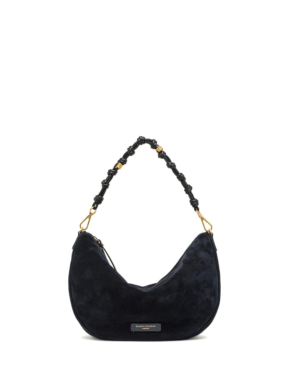 CLEO Gianni Chiarini Borsa a Spalla Donna Bs 12691 CM-pl Blu notte