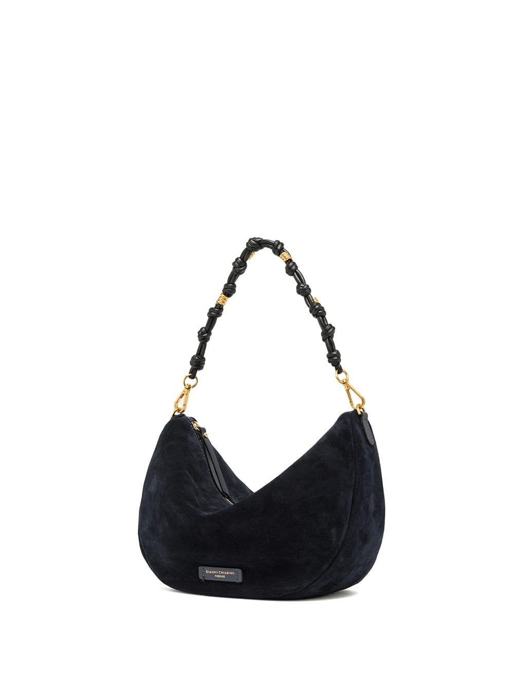 CLEO Gianni Chiarini Borsa a Spalla Donna Bs 12691 CM-pl Blu notte