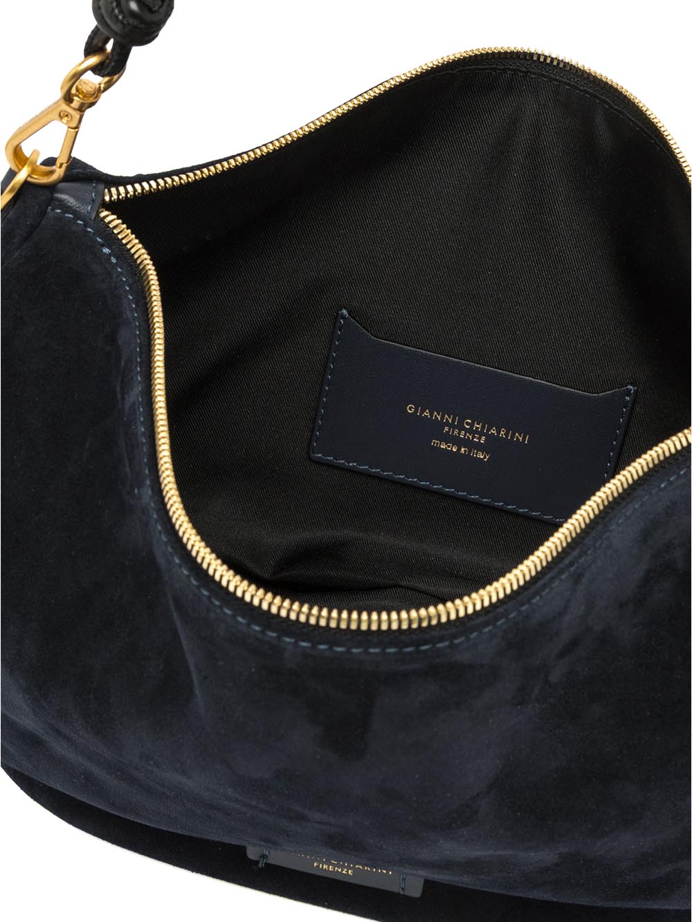 CLEO Gianni Chiarini Borsa a Spalla Donna Bs 12691 CM-pl Blu notte