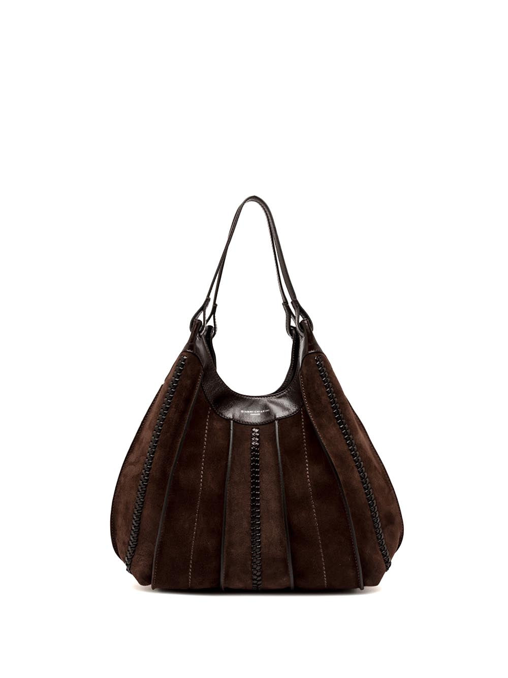 DUA Gianni Chiarini Borsa a Spalla Donna Bs 12750/comm CM-Ralph Marrone scuro