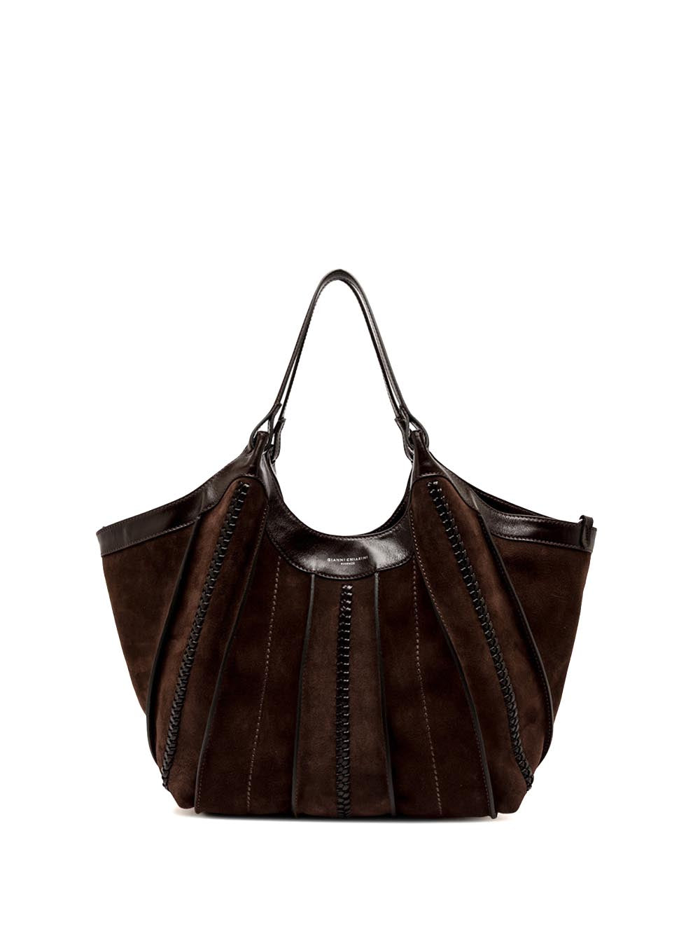 DUA Gianni Chiarini Borsa a Spalla Donna Bs 12750/comm CM-Ralph Marrone scuro