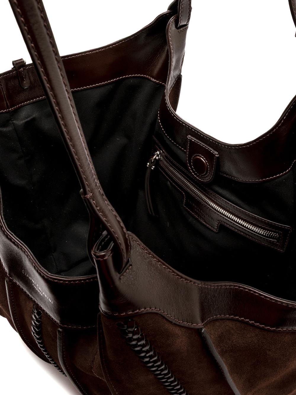 DUA Gianni Chiarini Borsa a Spalla Donna Bs 12750/comm CM-Ralph Marrone scuro