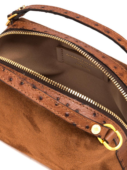 ALIFA Gianni Chiarini Borsa a Mano Donna Bs 8625 CM-Stemu Cognac