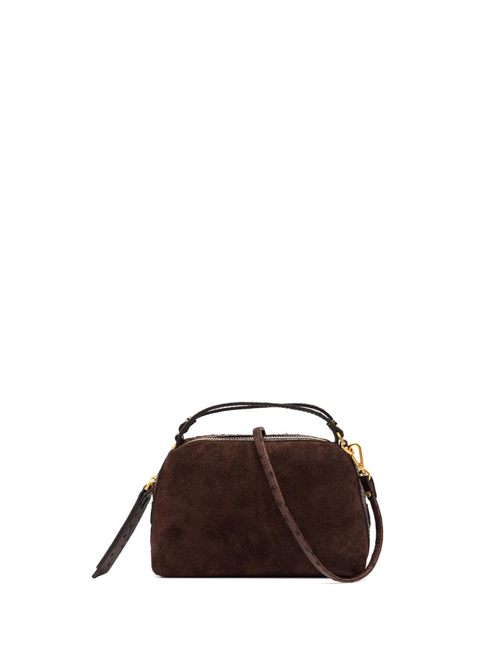 ALIFA Gianni Chiarini Borsa a Mano Donna Bs 8625 CM-Stemu Marrone scuro