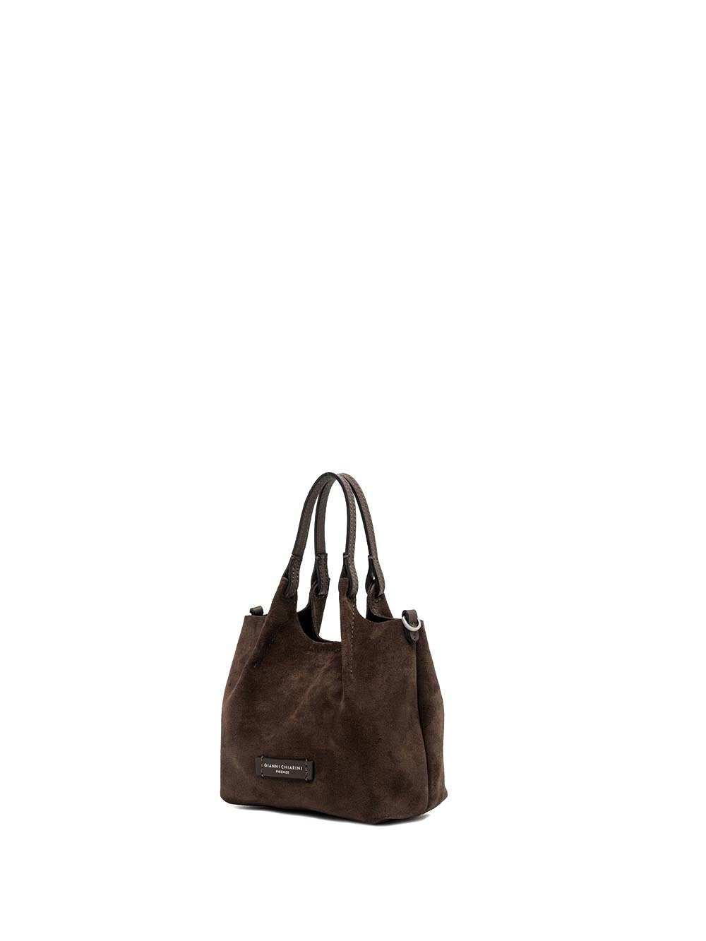 DUA Gianni Chiarini Borsa a Mano Donna Bs 9798 CM-pl Marrone scuro