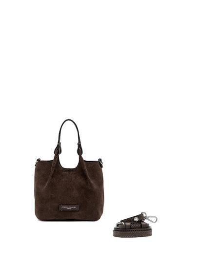 DUA Gianni Chiarini Borsa a Mano Donna Bs 9798 CM-pl Marrone scuro