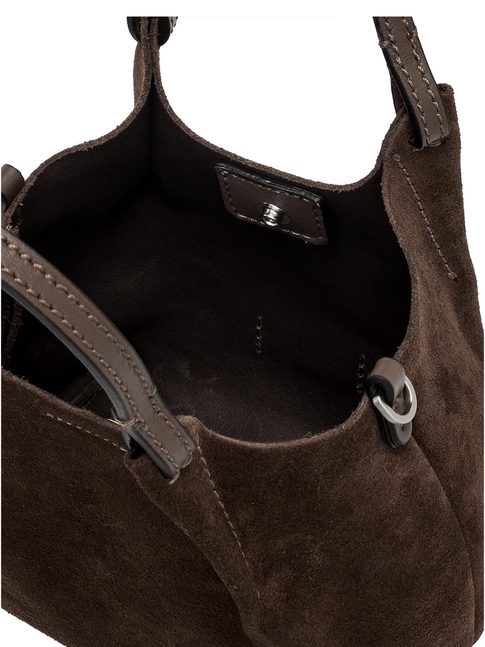 DUA Gianni Chiarini Borsa a Mano Donna Bs 9798 CM-pl Marrone scuro