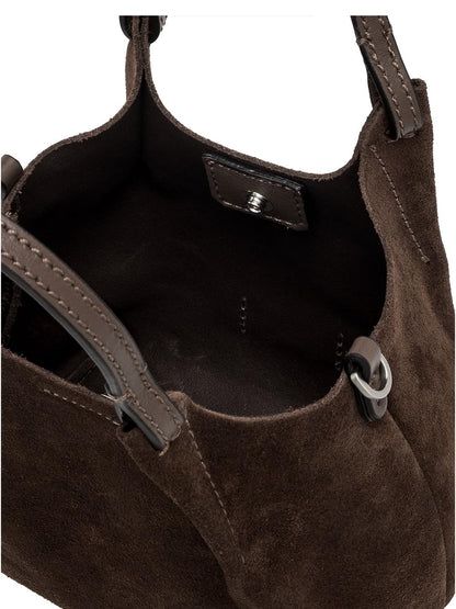 DUA Gianni Chiarini Borsa a Mano Donna Bs 9798 CM-pl Marrone scuro