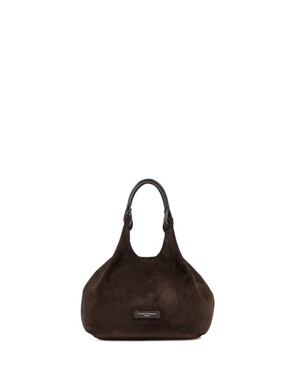 DUA Gianni Chiarini Borsa a Mano Donna Bs 9799 CM-pl Marrone scuro