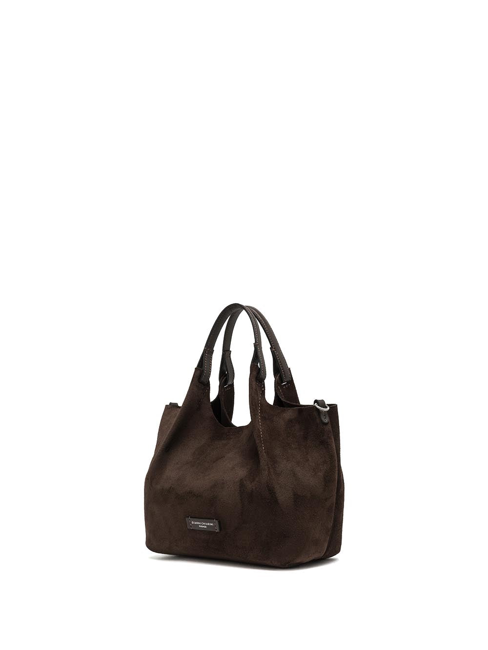 DUA Gianni Chiarini Borsa a Mano Donna Bs 9799 CM-pl Marrone scuro