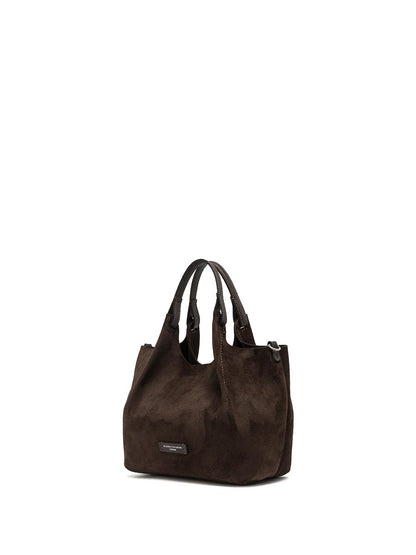 DUA Gianni Chiarini Borsa a Mano Donna Bs 9799 CM-pl Marrone scuro