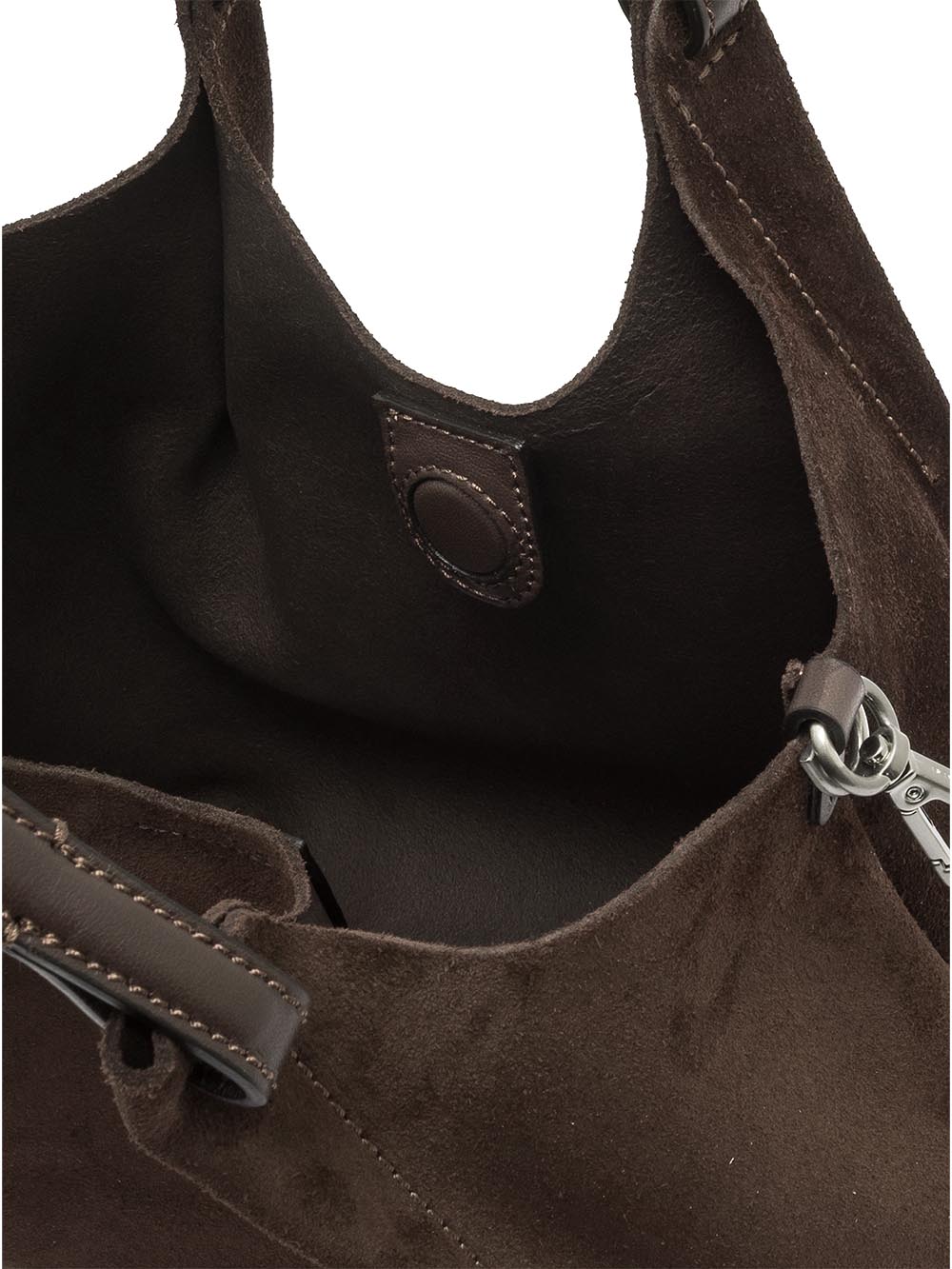 DUA Gianni Chiarini Borsa a Mano Donna Bs 9799 CM-pl Marrone scuro