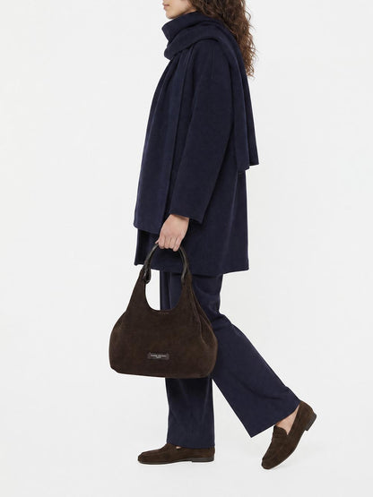 DUA Gianni Chiarini Borsa a Mano Donna Bs 9799 CM-pl Marrone scuro